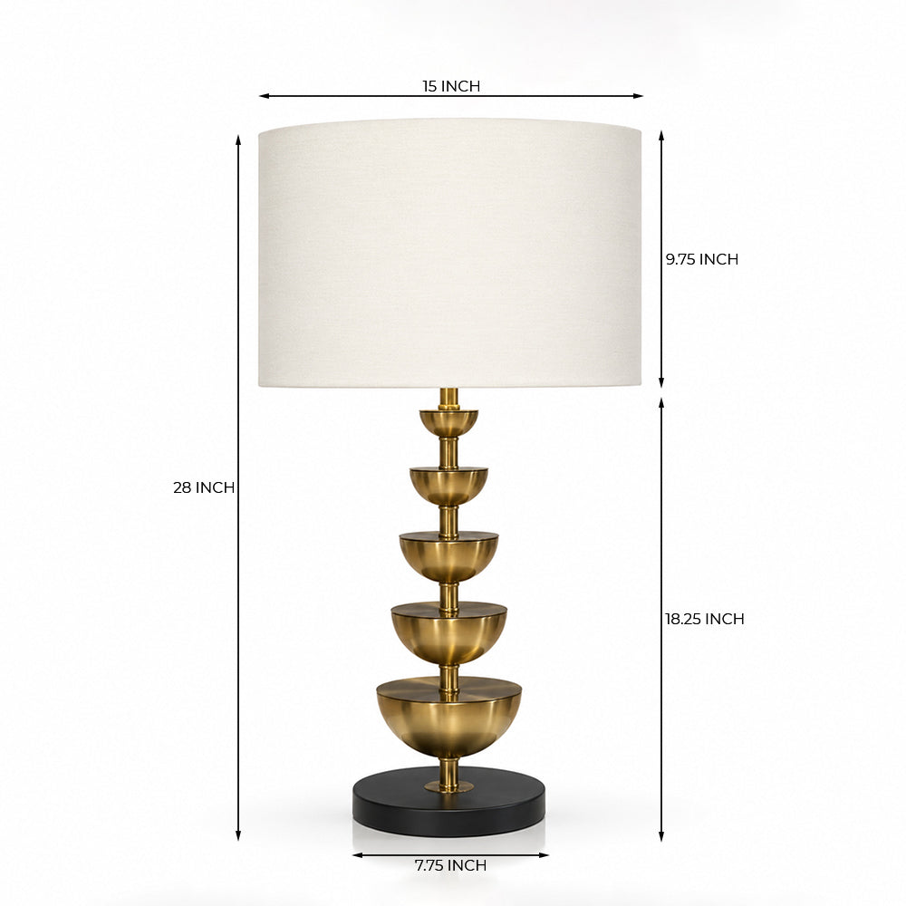 Vale Metal Table Lamp - Product View 5