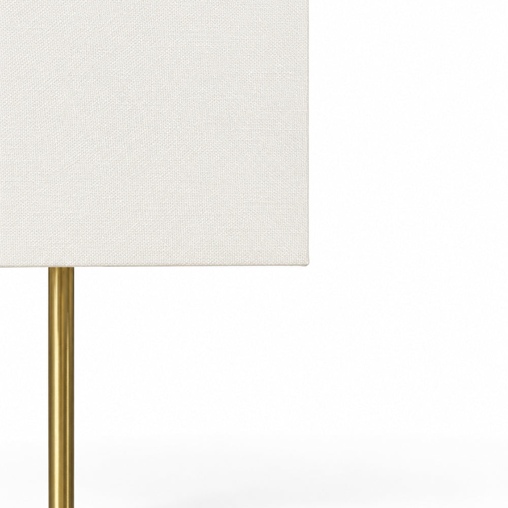 Blaze Marble Table Lamp with Metal - Product View 2