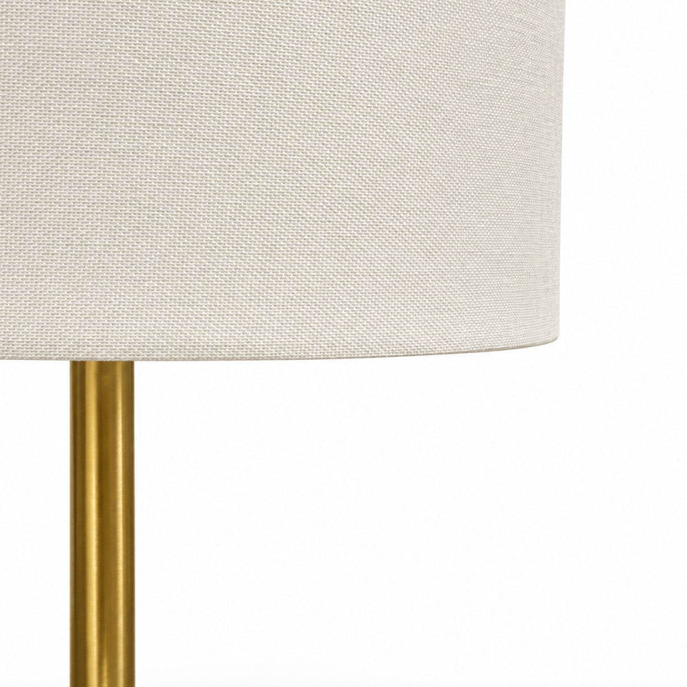 Priya Marble Table Lamp with Metal - Product View 4