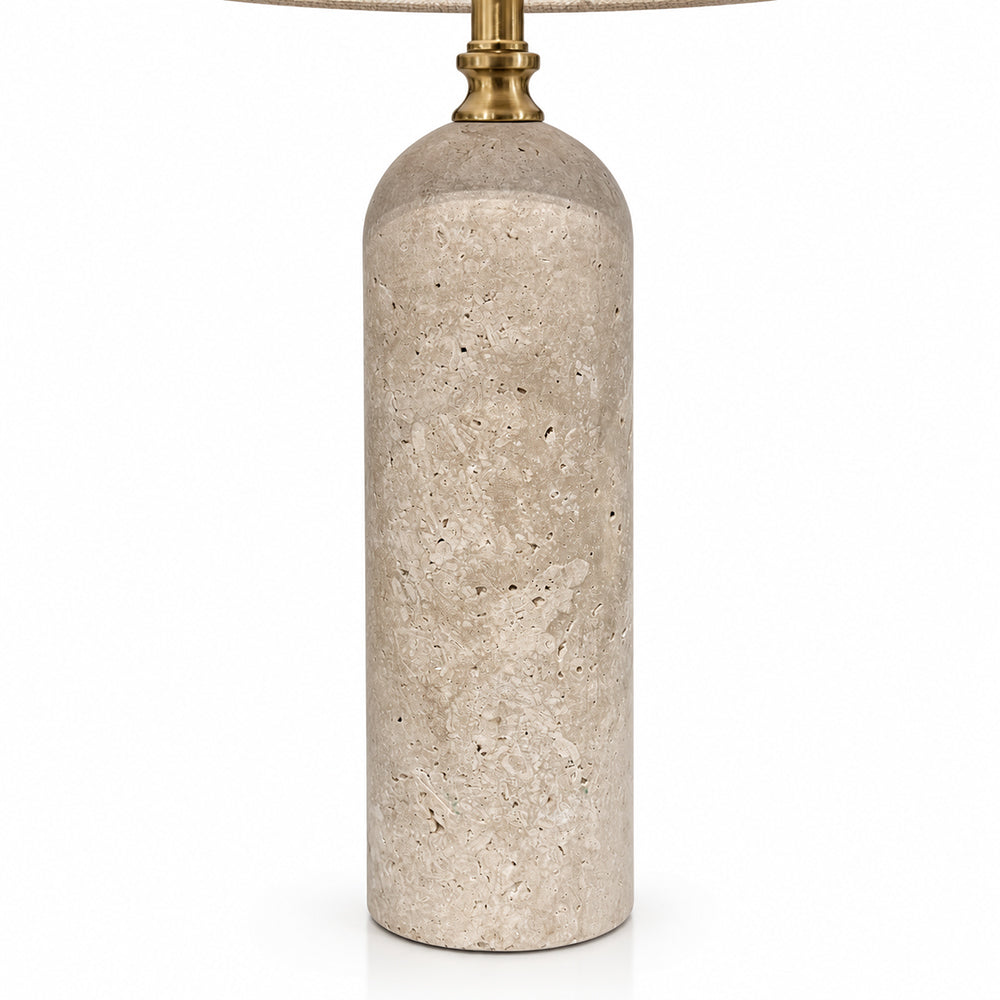 Kai Marble Table Lamp with Metal - Product View 2