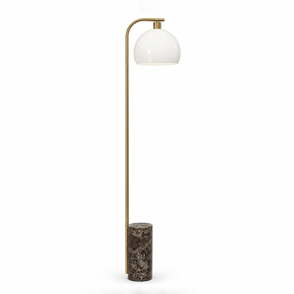 Indie Marble Floor Lamp with Metal - Product View 1