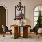 Perivelle Grace 4 Seater Dining Table - Brown