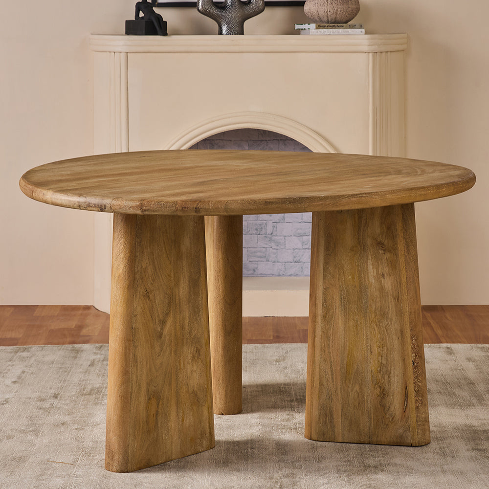 Perivelle Grace 4 Seater Dining Table - Limewash