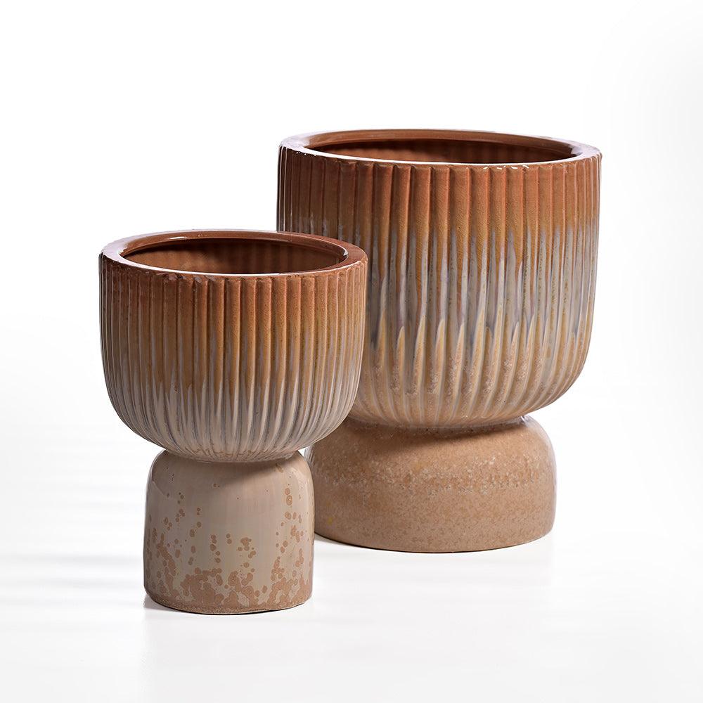 Birch Haven &amp; Cedar Glen Ceramic Pot - Living Shapes
