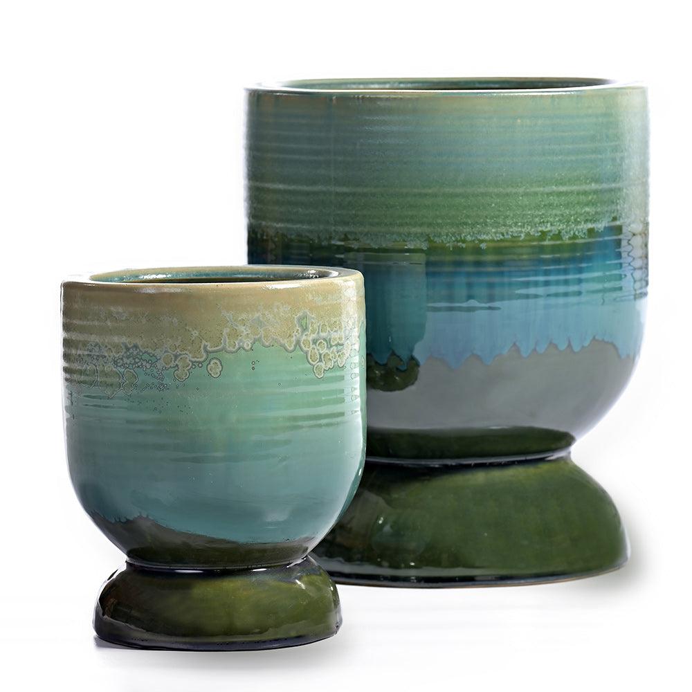 Dove Tail & Elm Elite Ceramic Pot - Living Shapes