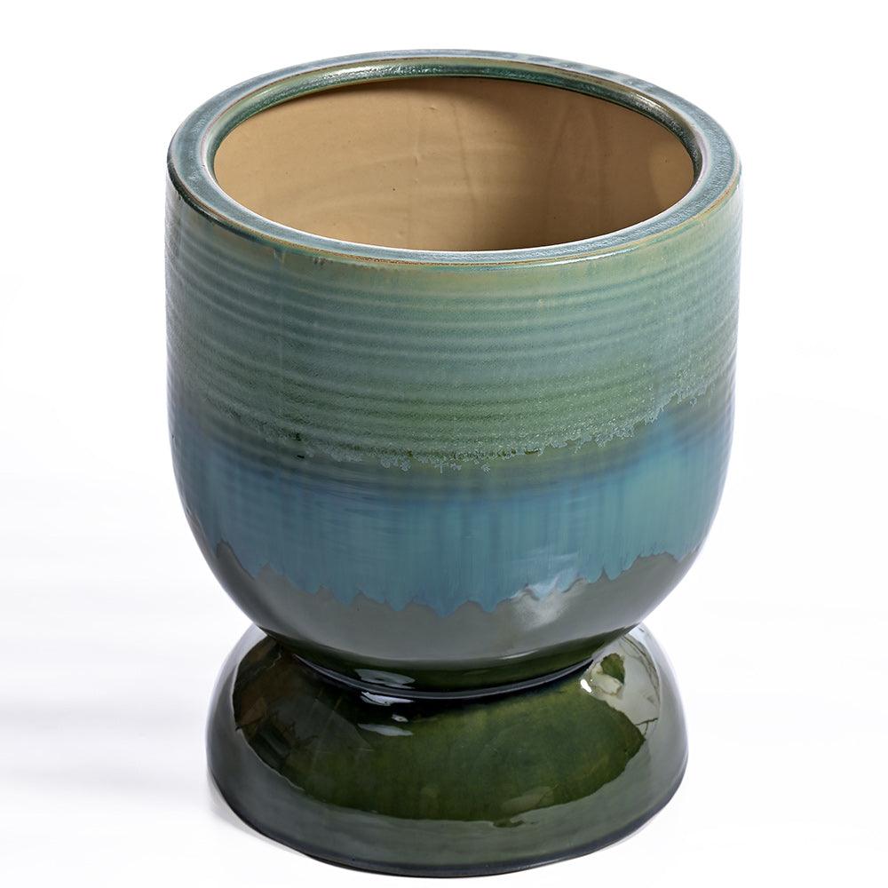 Dove Tail &amp; Elm Elite Ceramic Pot - Living Shapes