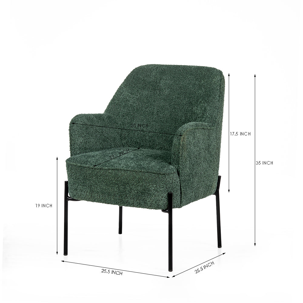 Ironveil Cotton Armchair