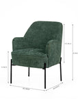 Ironveil Cotton Armchair