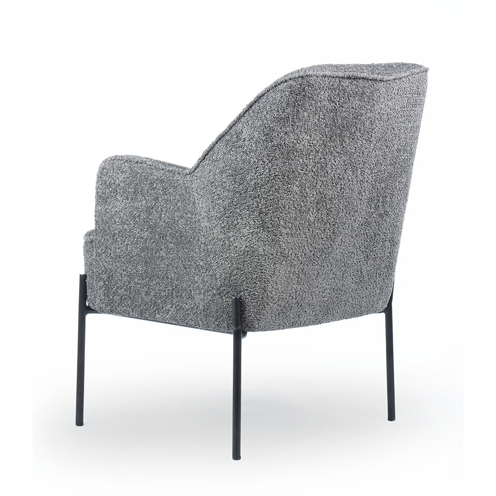 Ironveil Modern Armchair - Grey