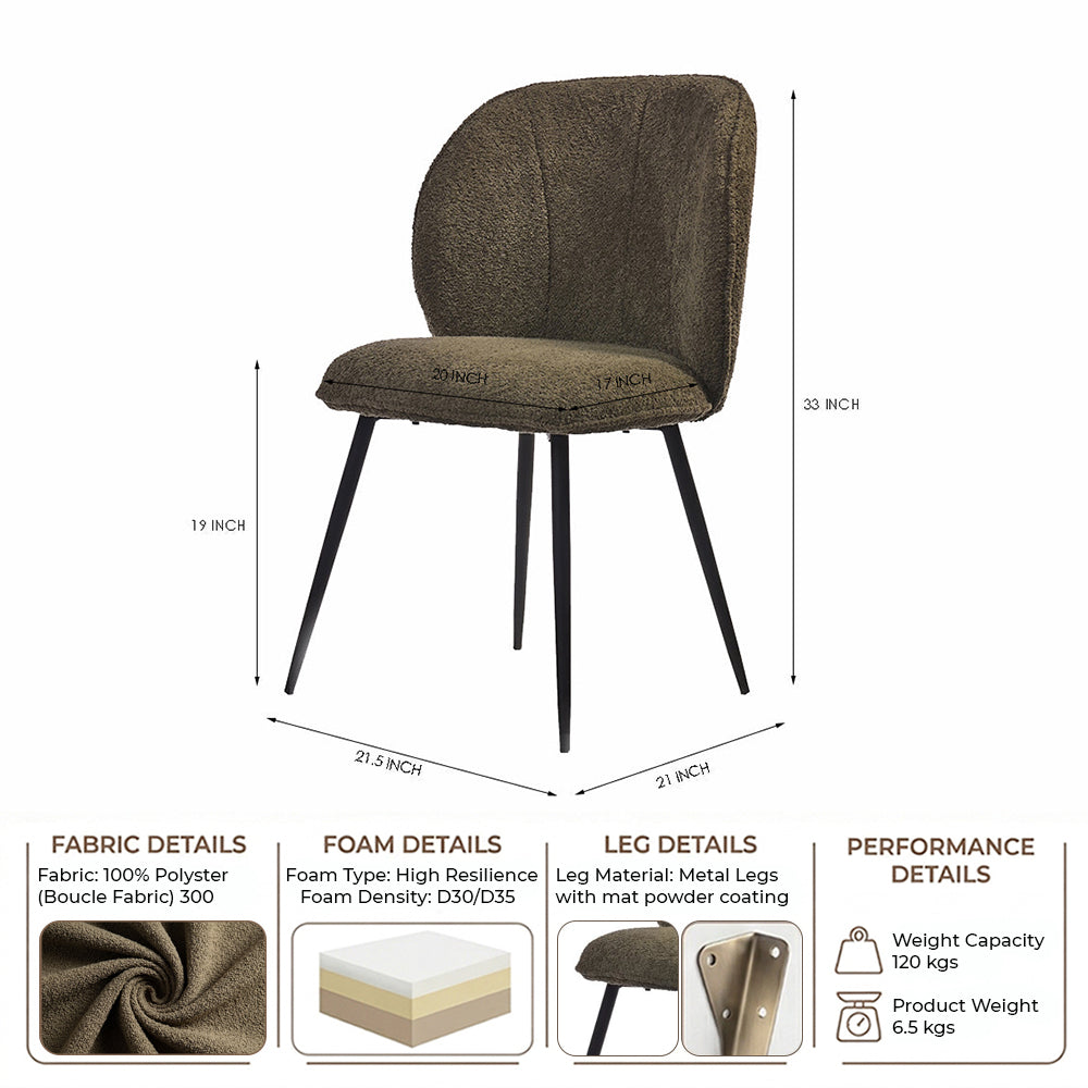Whisper Whimsy Dining Chair - Green