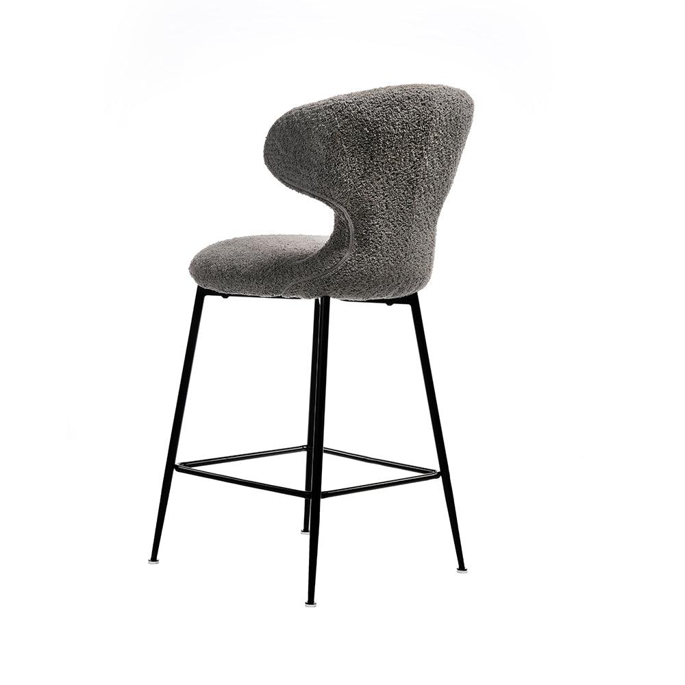 Coral Crest Bar Chair - Grey