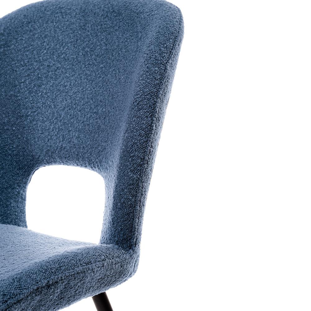 Ivoces Boucle Dining Chair - Blue