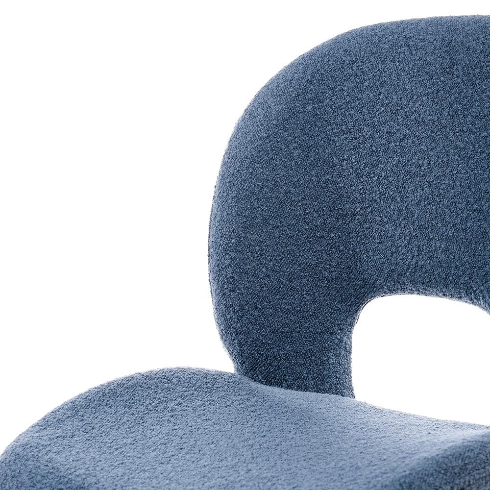 Ivoces Boucle Dining Chair - Blue