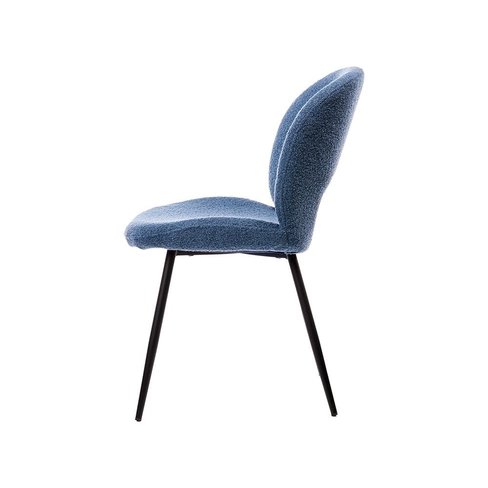 Ivoces Boucle Dining Chair - Blue