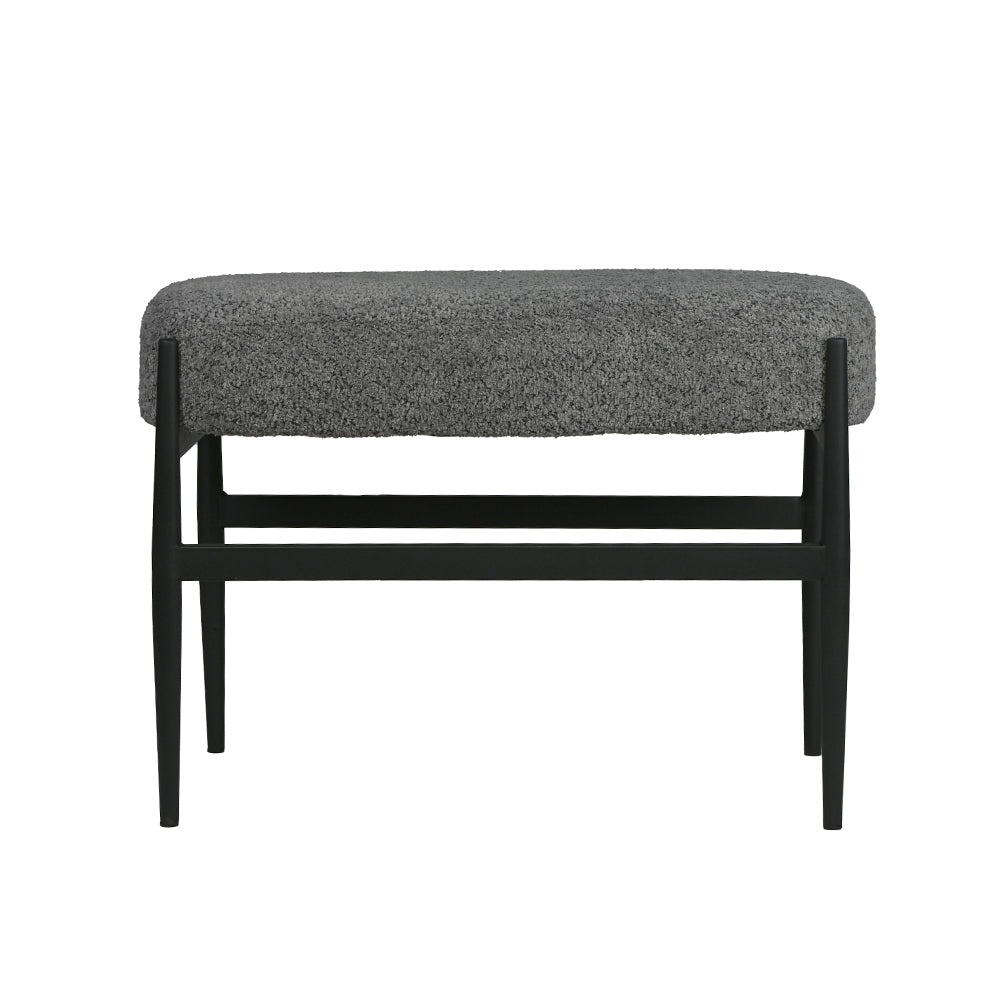 Quaint Iron Bench- Cotton