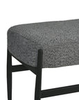 Quaint Iron Bench- Cotton