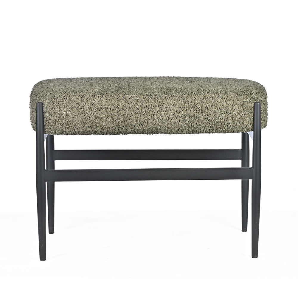 Quaint Iron Bench- Cotton