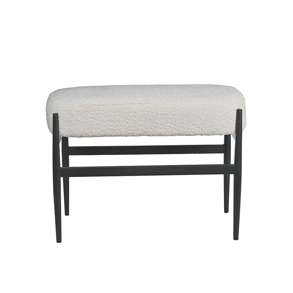 Quaint Iron Bench- Cotton