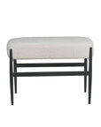 Quaint Iron Bench- Cotton