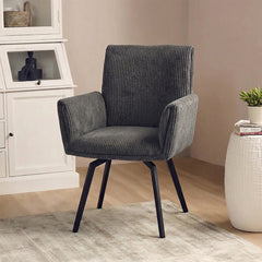 Ripple Ridge Radiance Dining Chair - Grey