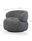 Marshmallow Dew Cotton Sofa- Iron