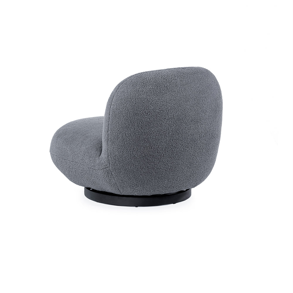 Eden End Swivel Sofa - Grey