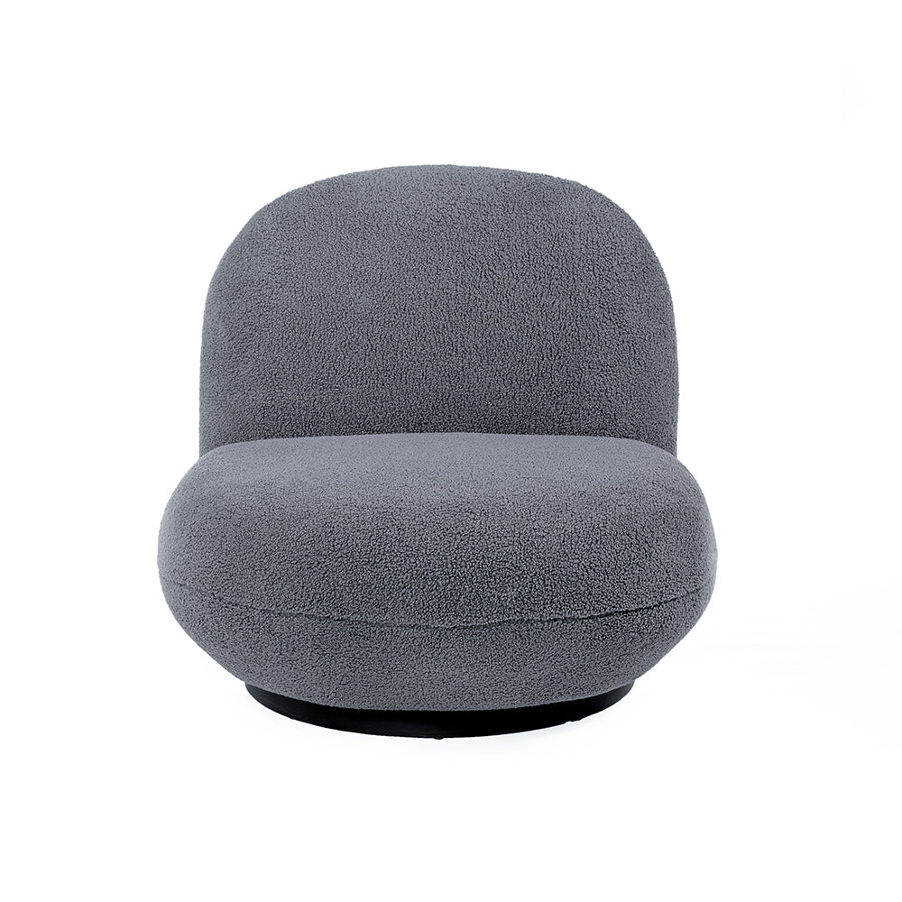 Eden End Swivel Sofa - Grey