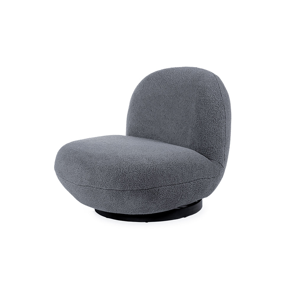 Eden End Swivel Sofa - Grey