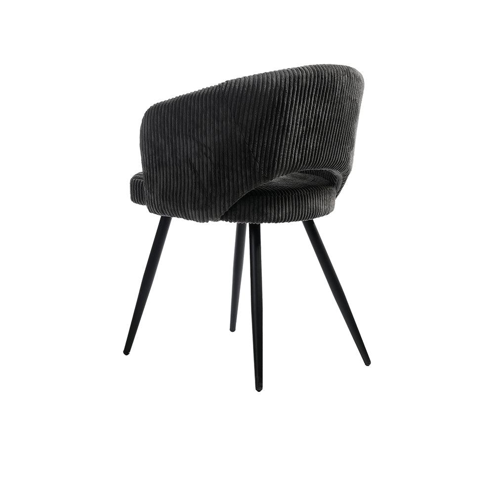 Iron Leaf Dining  Chair - Grey