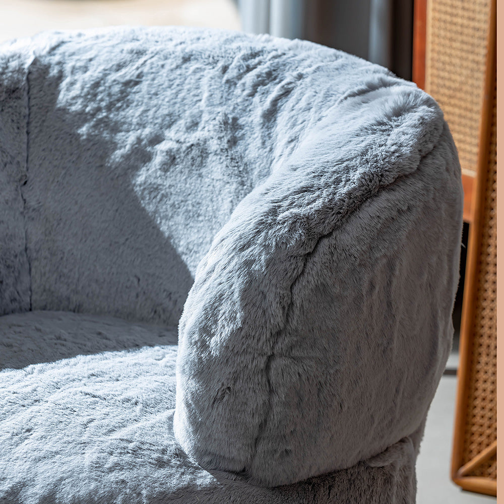 Cherry Creations Lounge Chair - Light Grey