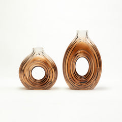 Pinnova Miah Glass Vase Set of 2