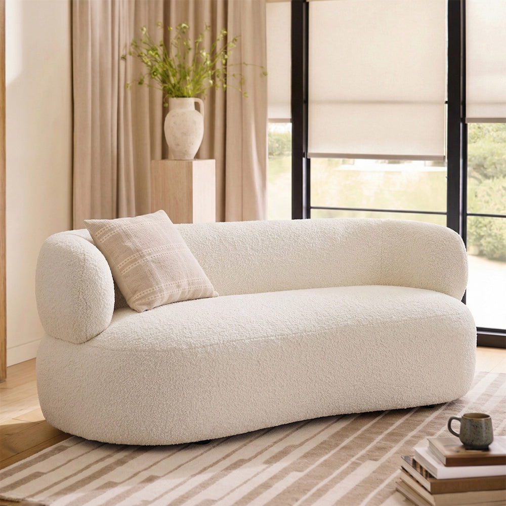 Sofelle Aicelle 2 Seater Sofa - White