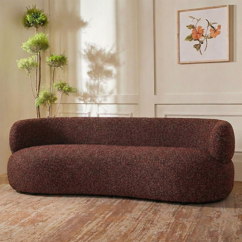 Calmire Arnies 3 Seater  Sofa - Red