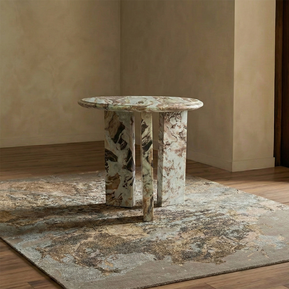 Sawar Marble Aitry Accent Table