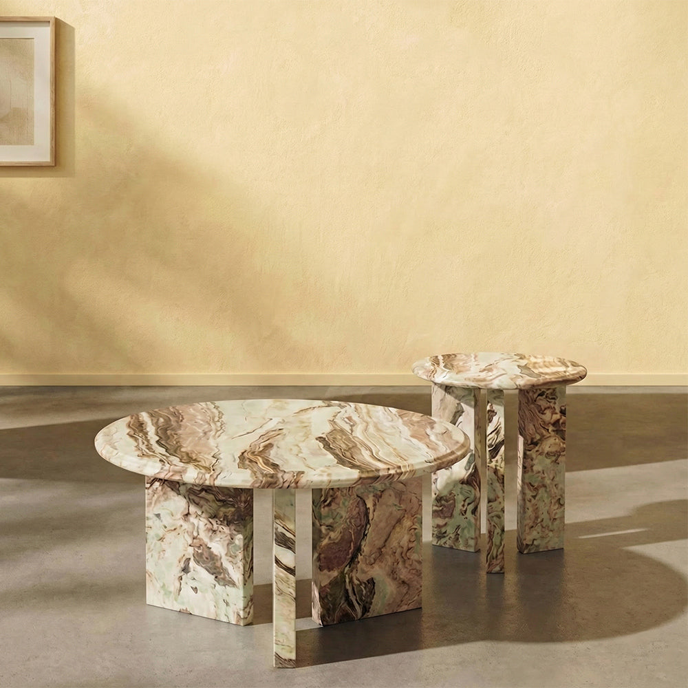 Sawar Marble Aitry / Sawar Marble Miggo Coffee Table Set Of 2 Table