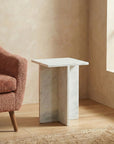 Baswara Marble Osro Accent Table