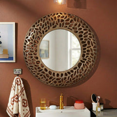Aluminium Ville Glass Mirror