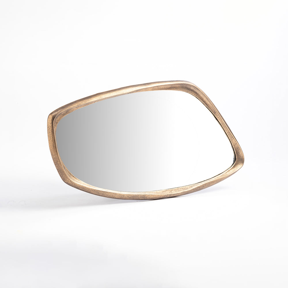Aluminium Bouche Glass Mirror