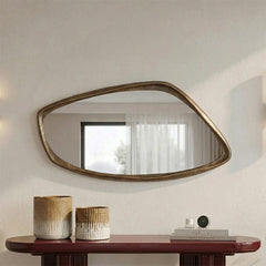 Aluminium Bouche Glass Mirror