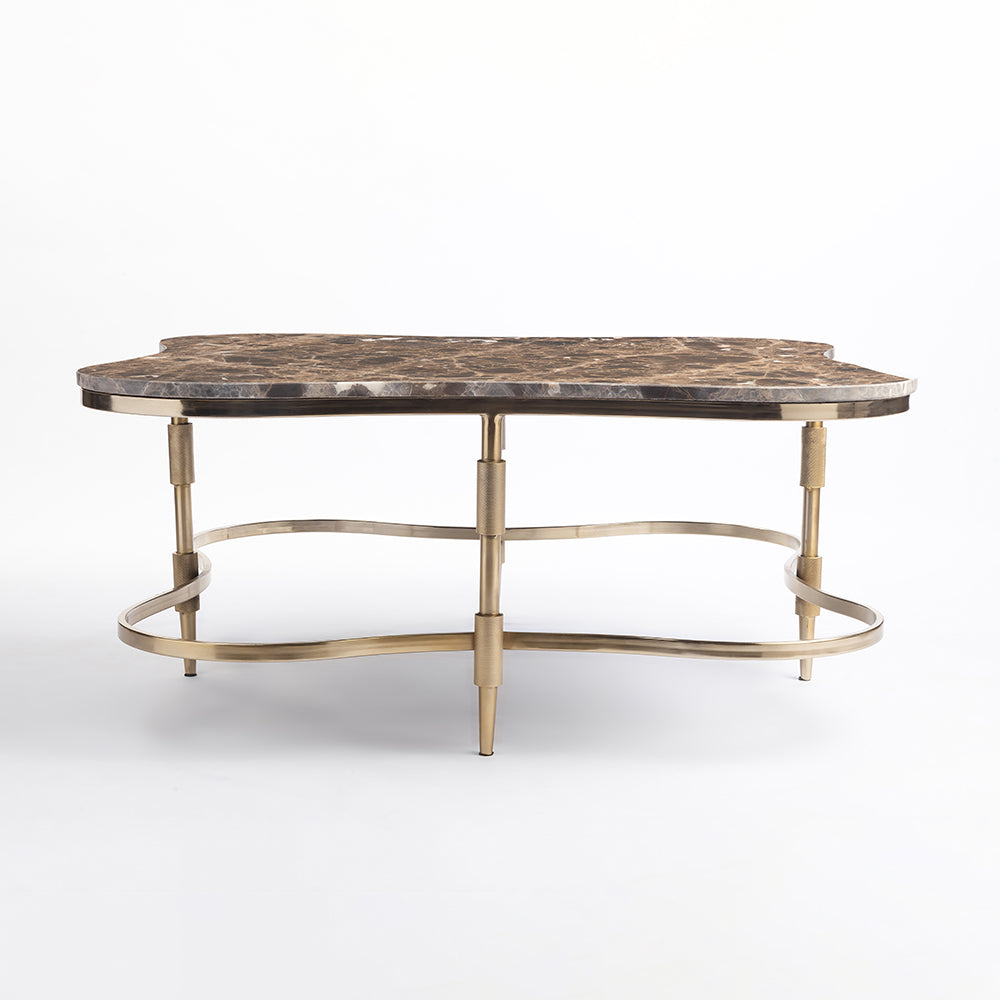 Marble Bebey Coffee Table with Metal