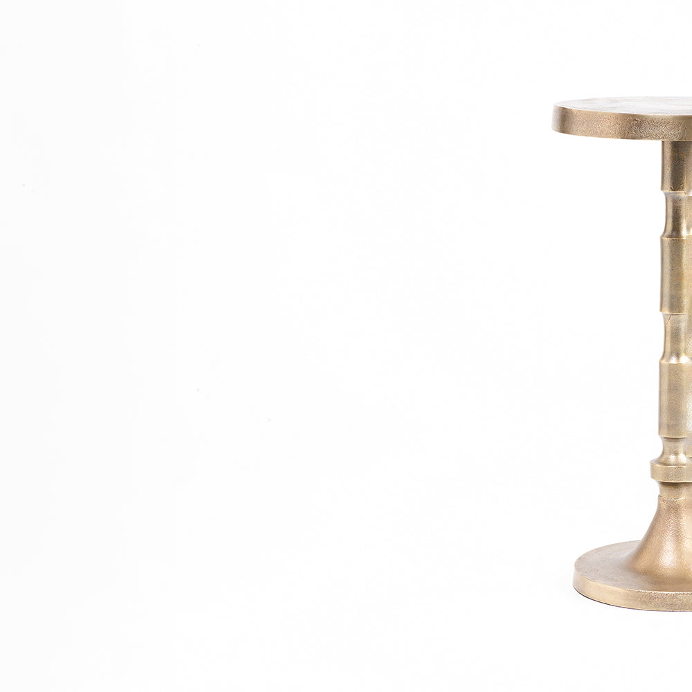 Aluminium Siaa Round Accent Table