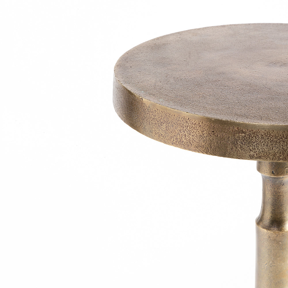 Aluminium Siaa Round Accent Table