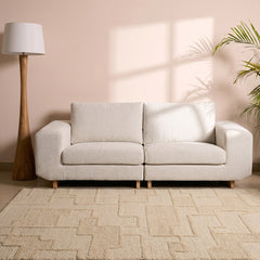 Velvet Kiko 2-Seater Sofa -  Fifty Shade
