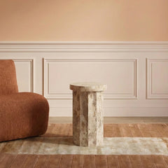 Lithe Marble Accent Table