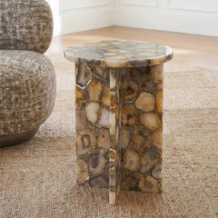 Agate Marble Kiliman Accent Table