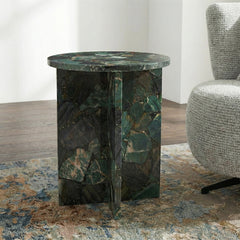 Agate Marble Shimza Accent Table