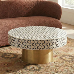 Jeer Bone Inlay Coffee Table