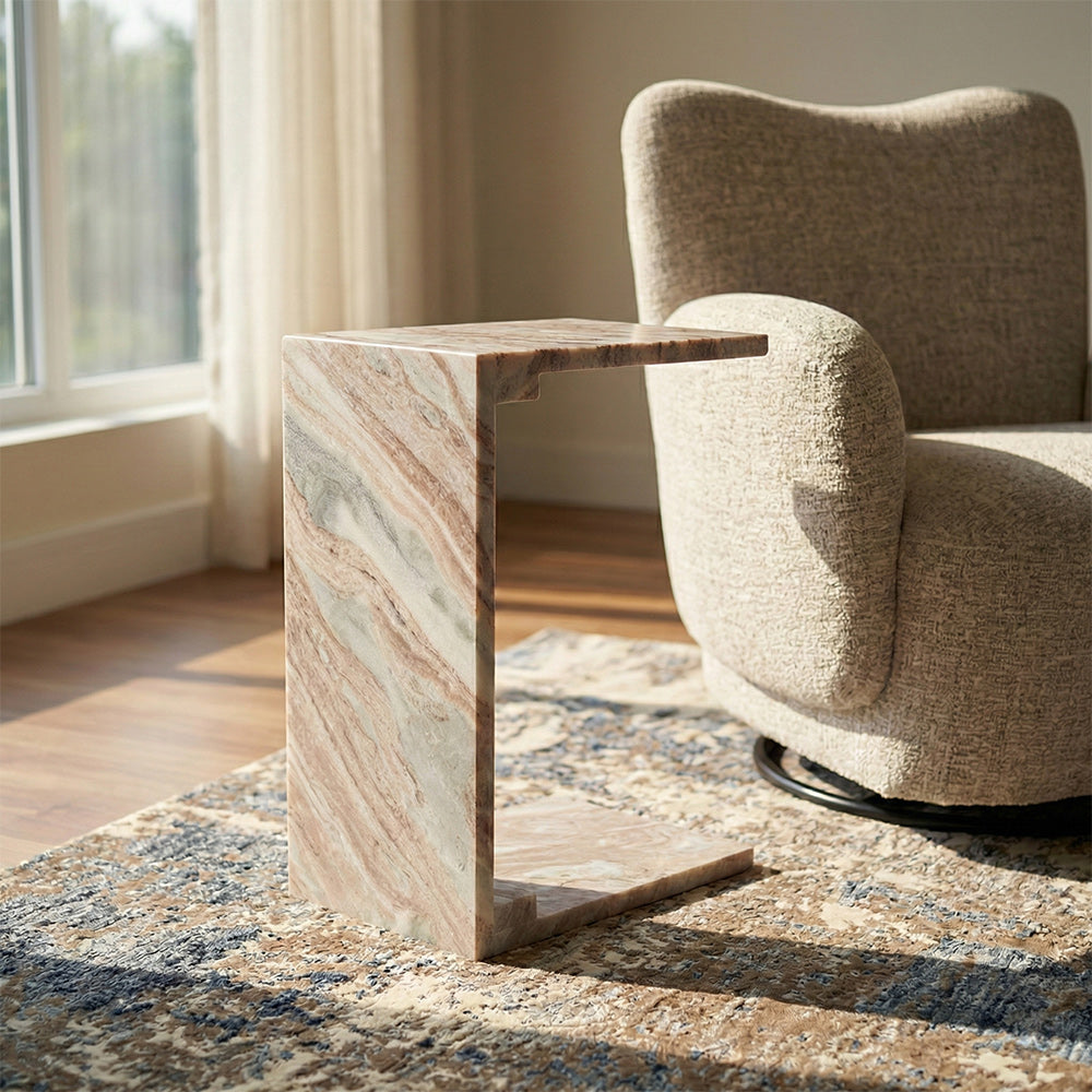 Valeron Sawar Marble Accent Table