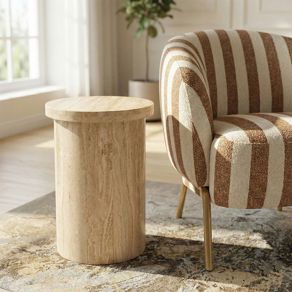 Iddo Marble Accent Table