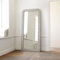 Banks Rectangular Bone Inlay Mirror